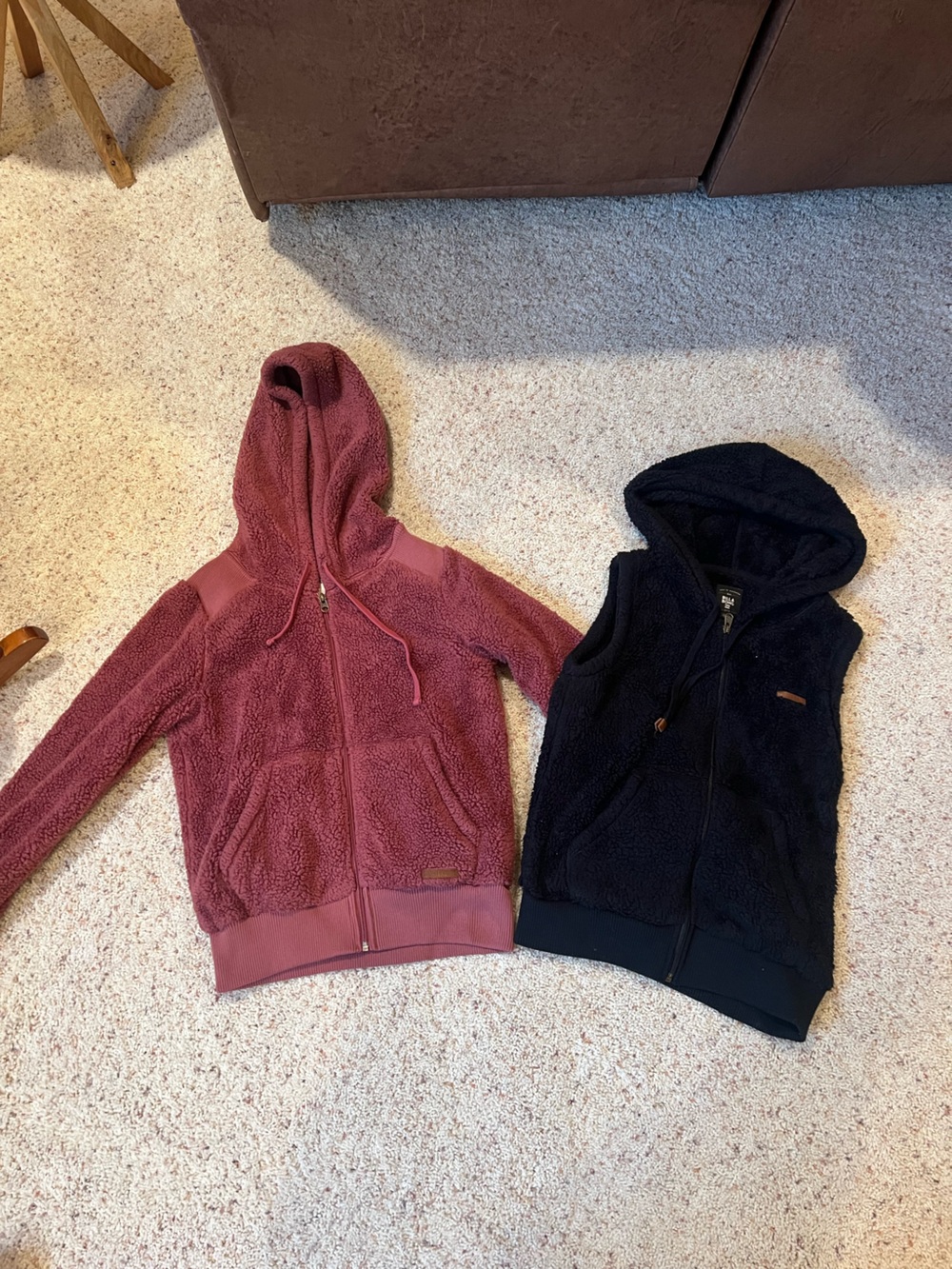 Billabong Sherpa Jacket and Vest